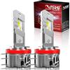 OUSHI Lampadine H15 LED, 600% Luminosità 100W 30000LM 6500K Bianco Xenon LED H15 Lampadina Per Abbaglianti E Luci Diurne Plug And Play (2 Pezzi)
