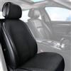 ZATOOTO Coprisedile Auto Anteriore, Universale Morbido Cuscino Guidatore | 3 Piezas, Nero, Antisudore, Antiscivolo, Traspirante, Facile Montaggio, Resistente all'Usura