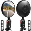 LOVLEX Specchietto Retrovisore per Scooter Grandangolare Regolabile, Compatibile con Segway Ninebot MAX G30 G2 G3 ZT3 Pro E3 F3 F2 GT3 Accessori per Monopattino Elettrico