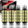 OUSHI 39MM 42MM Lampadine C5W LED, 700% Luminosità CANBUS 12V 24V 6000K Bianco 578 211-2 Festoon LED Lampadine per Porte Interne Auto Luci di Lettura Luci Plafoniera Luci Targa (4 pezzi)