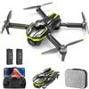 HURSVIE Drone con Telecamera HD 1080P Pieghevole Drone con Motore Brushless, RC Quadcopter Telecomandati Droni per Principianti e Bambini/Adulti, Giocattoli Regalo per Ragazzo e Uomo