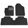 ASC Tappetini Auto Compatibili con Toyota Yaris II 2005-2011, Moquette, Bordo Antiscivolo, Battitacco in Gomma