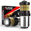 OUSHI 1157 BAY15D Lampadine LED, 6500K Bianco 2600Lm, Lampadina P21/5W 2057 Luce Di Retromarcia Luce Freno Posteriore Luce Posizione Fanale Posteriore Indicatori Direzione (2 Pezzi)