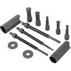 PLAYOCCAR Kit estrattore per cuscinetti interni per moto, set di strumenti per la rimozione di estrattori per cuscinetti interni con clip aperte di 5 dimensioni (9-23 mm).