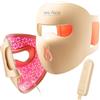 Hello Face Maschera LED Viso con Luce Rossa 4D, Maschera Viso Infrarossi LED NIR da 850 nm, Maschera in Silicone con 311 LED, Controller Ricaricabile, Design della Camera Oculare a Gravità Zero