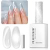 PEACECOLOR Smalto Gel Occhio di Gatto 16ml, Effetto Glitter Argento con Magnete Incluso per Nail Art
