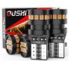 OUSHI W5W T10 LED Lampadina, Canbus Sensa Errore 194 168 2825 501 12V Lampadine Di Ricambio Interni Auto Dome Map Door Luci Targa Di Cortesia, Giallo Ambra (Confezione Da 4)