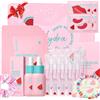 QUIYUM Set Skincare Viso Anguria Niacinamide, Kit Regalo 12 Pezzi Ragazza | Routine Cura Viso Teen da Viaggio: Siero, Maschera, Patch Occhi e Labbra con B5, CICA, Acido Ialuronico e Collagene Glow