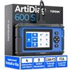 TOPDON ArtiDiag600S OBD2 Diagnostica Auto per Trasmissione Motore SRS ABS | 9 Funzioni di Ripristino Olio/Freno/SAS/BMS/ABS/DPF/TPMS/Acceleratore, Strumento Diagnostico,Aggiornamento 0 a vita
