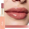 Oulac Rossetto Nutriente Nude - Nutri e Ammorbidisci le Labbra, Texture Idratante, Lip Care, Idrata e Rimpolpa le Labbra Secche, Vegan, 17 Marsala