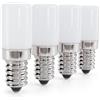 greate 4x Lampadina per Frigorifero LED E14 2W - Lampadine LED per Macchina da Cucire, Cappa, Lampada di Sale, Cristallo di Sale - Lampadina E14 LED Mini con 135 Lumen, 6000K & 25.000h di Durata