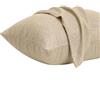 Dreamzie Federa Cuscino 40x70 cm, Set di 2 - Per i Cuscini 40x70cm - Federa da Cuscino - Copri Cuscino per Letto in Microfibra con Cerniera - Oeko-Tex, Beige