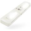 greate. Barra luminosa a LED con sensore di movimento, per interni, funzionamento a batteria, illuminazione a LED per armadio, scale, ecc