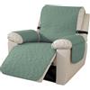 Ystyle Copripoltrona Relax Reclinabile Grande 1 Posto, Verde Chiaro | Copridivano 1 Posto Elettrica Salvadivano Antigraffio, Copri Poltrona Elettrica Reclinabile con Braccioli con Fascia Elastica
