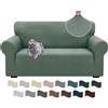 Ystyle Copridivano 2 Posti con Braccioli Moderno, Verde Chiaro | Elasticizzato Copri Divano, Copridivano Antigraffio Gatto, Copridivani Antiscivolo Antimacchia, Universale Sofa Cover