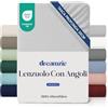 Dreamzie - Lenzuolo con Angoli Una Piazza e Mezza 120x200cm - Alto 35cm | Grigio · Microfibra Ultra Morbida · OEKO-TEX · Per Materassi Spessi · Lenzuola Una Piazza e Mezza · Elasticizzato