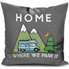 HUASHUZI campeggio accessori utili accessori camper federe camping gadget accessori camper interni regalo donna cuscini divano 40x40 cm decorativi copricuscini