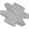 Flintronic Separatori Pentole, 4pz-Rotondo 19.1CM(Grigio) | Proteggi Pentole e Salvapadelle, Perfetti per Pentole e Padelle Antiaderenti in Acciaio Inox, Ghisa, Ceramica