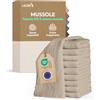 Laleni Mussole Neonato 70x70cm Set da 10 - Asciugamani in Cotone Morbido per Pelli Sensibili - Lavette Extra Assorbenti, Quadrati Beige