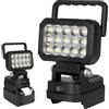 AUAUY Faro LED Ricaricabile per Makita Batteria 18V, Faretto 45W 3400LM | Due Porte USB, Modalità 2 Luminosità, per Garage, Emergenza, Pesca, Senza Batteria