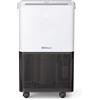 SHINCO Deumidificatore d'aria Silenzioso 10L/Giorno, Per Max 15㎡, Funzione di Deumidificazione, Purificazione, Asciugatura Biancheria, Timer 24 ore, Serbatoio dell'acqua Trasparente