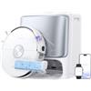 NARWAL Flow Robot Aspirapolvere Lavapavimenti con FlowWash Track Mop | 22000Pa, Lavaggio Mocio 80 °C, Antigroviglio, Pulizia Angoli-Bordi, 200+ Tipi di Oggetti, Videochiamata, Freo Mind 4.0