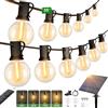 Torkase Catena Luminosa Esterno Solare Giardino - 10M 35ft G40 LED Lampade Solari Da Giardino Luci Gazebo da Esterno Per Balcone Feste Patio Matrimonio