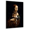 emmena - Quadro Great Artists Reimagine Famous Artworks 2 in legno - 18x25 cm