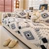 WEYOND Copridivano 2 3 4 Posti con Braccioli, 70 x 70 cm, Grigio Scuro | Copridivano Antigraffio Gatto, Copridivano Antiscivolo, Sofa Cover Lavabile, 2 Divano per Braccioli o Schienali in Pile