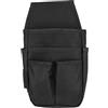 Binnan Borsa da Cintura per Attrezzi,Tasca per Attrezzi Borsa degli Attrezzi Tela Oxford Borsa Porta Attrezzi Nera