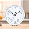 ACCSHINE Orologio da Parete Moderno 20cm Grande Orologio da Parete Silenzioso Orologio Cucina per Cucina Home Office Scuola