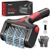 Yeeke Spazzola Elettrica per Barbecue, Anticalore Motore Diretto Senza Ingranaggi | Ricaricabile, Batteria 4000mAh, Impermeabile, LED Integrato, Testina Inox 304, Spazzola Pulizia Barbecue, Ideale Esterni