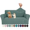 Ystyle Copridivano 2 Posti Con Braccioli, Super Elasticizzato Fodera Divano, Copridivani Antigraffio Gatto Antiscivolo Antimacchia, Universale Moderno Sofa Cover Lavabile, Verde