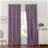 Ystyle Tende Per Interni In Velluto 2 Pezzi, 140x280cm, Tende Oscuranti Termiche Isolanti, Anti-Rumore, con Anelli, Tenda Moderna per Camera da Letto e Soggiorno, Viola Chiaro