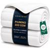 SOHYGGE - Piumone letto singolo 140 x 200 cm - 100% Microfibra - 300 GSM Trapunta letto singolo, Piumino invernali, 4 stagioni, una piazza e mezza, tutte le stagioni