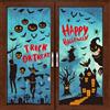 Kangtaixin Adesivi Riutilizzabili per Halloween, 87 Adesivi per Finestre con Motivi Spaventosi (Zucca, Ragnatela, Pipistrello, Scheletro) per Decorazioni per la Cameretta dei Bambini e Feste di Halloween