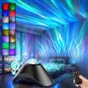 Yuinzin Proiettore Stelle Soffitto Aurora Galassia Projector Bluetooth con Musica | Nero Lampada d'Atmosfera per Camera da Letto 16 Colori Regolabili Cielo Stellato Telecomando Timer Regalo per Ragazze