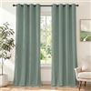 Ystyle Tende Oscuranti per Interni 2 Pezzi, 140x240 CM, Verde Matcha | Tende Camera da Letto Moderna con Anelli, Tenda Termica Isolante Freddo e Caldo Elegante Morbido, per Soggiorno Cameretta