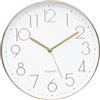 ACCSHINE Orologio da Parete Moderno, Silenzioso Senza Ticchettio, Orologio Muro Grande 30cm Numeri Semplice Classico Orologio al Quarzo per Camera da Letto, Scuola, Ufficio, Soggiorno, Cucina