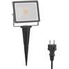 ledscom.de Faretto da giardino a LED FLIN con picchetto a terra