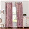 Ystyle Tende Per Interni In Velluto 2 Pezzi, 140x280cm, Tende Oscuranti Termiche Isolanti, Anti-Rumore, con Anelli, Tenda Moderna per Camera da Letto e Soggiorno, Rosa