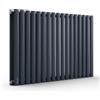 blumfeldt Scaldasalviette ad Acqua Bagno, Termoarredo ad Acqua Bagno con Termostato, Radiatore ad Acqua Verticale da 1445W, Termosifone Silenzioso a Basso Consumo, Termosifone a Parete Ecologico