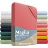 Laleni premium lenzuola culla 38x77 cm con angoli 2 pz | lenzuola carrozzina neonato certificate OEKO-TEX | lenzuola con angoli 100% cotone | set lenzuola lettino neonato | lenzuolo lettino | corallo