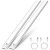 OUILA Luce Armadio LED con Sensore di Movimento, Led Sottopensile Cucina | Magnetica Ricaricabile Luce Led Sottopensile Dimmerabile Lampada per Cucina Scale Soggiorno Bagno Camere da Letto