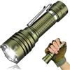 Wurkkos TS23 Torcia Led Ricaricabile, 5000 Lumen Torcia LED Potente | Portatile Torcia Tattica Militare,9 Modalità IP68 Impermeabile Lampada Portatile Flashlight Per Campeggio Emergenza- Green