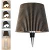 Beaeet lampada bottiglia LED Bronzo, ricaricabile USB-C, senza fili, IP54, 3 tonalità dimmerabili, per bottiglie in vetro da tavolo, balcone, terrazza, campeggio, feste