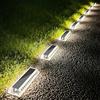 Lacasa Luci Solari da Giardino, 8 Pezzi Luce Solare LED Esterno 50LM Lampade Solari da Giardino, Luci per Sentieri IP68 Impermeabile Lampada Solare per Passo Vialetto Scale Terra, Bianco Freddo 6000K