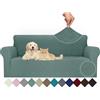 Ystyle Copridivano 3 Posti Con Braccioli, Super Elasticizzato Fodera Divano, Copridivani Antigraffio Gatto Antiscivolo Antimacchia, Universale Moderno Sofa Cover Lavabile, Verde