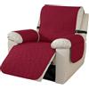 Ystyle Copripoltrona Relax Reclinabile 1 Posto, Borgogna | Copridivano 1 Posto Elettrica Salvadivano Antigraffio, Copri Poltrona Elettrica Reclinabile con Braccioli con Fascia Elastica