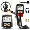 SUNPOW Metal Detector Professionale per Adulti e Bambini Metal Detector Kit Impermeabile per Oro con Display LCD Grande, 4 modalità, Bobina IP68 da 20 cm, Alta Precisione e Stabilità - MD13